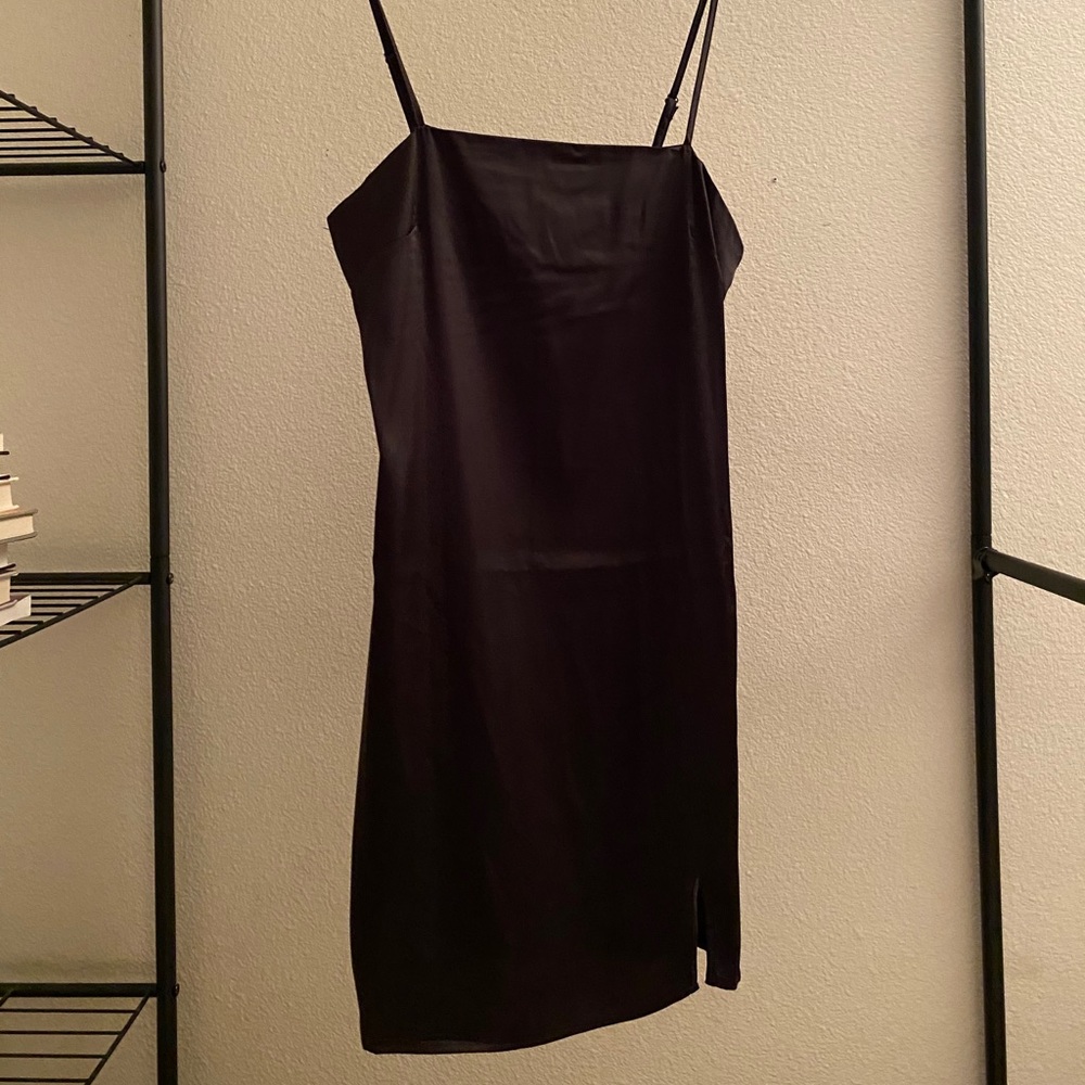 Satin Cami Slip Dress